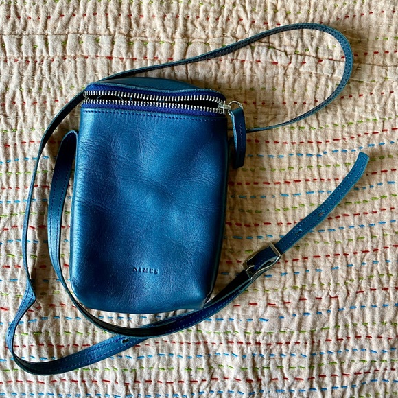 Deep Ocean Blue Mini Bag by Nimes Argentina - Picture 4 of 5